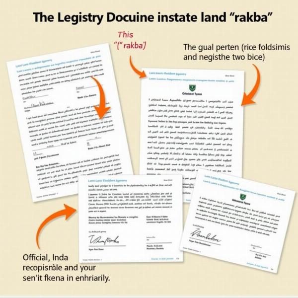 Land Registry Documents Showing Rakba