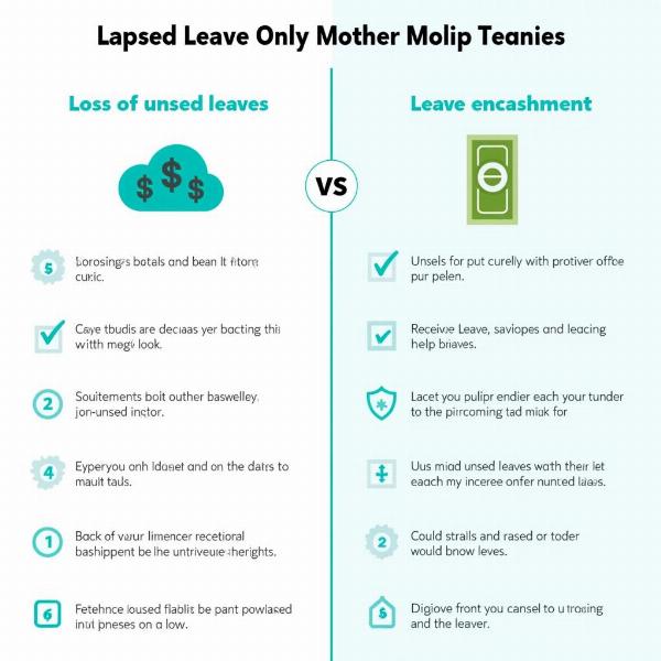 Difference between Lapsed Leave and Leave Encashment