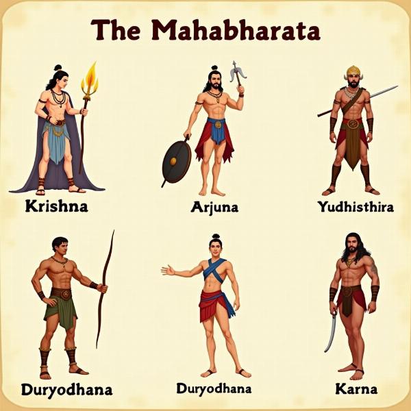 Key Mahabharata Characters