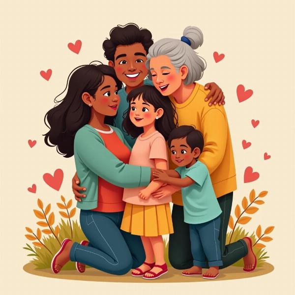 Family Embrace