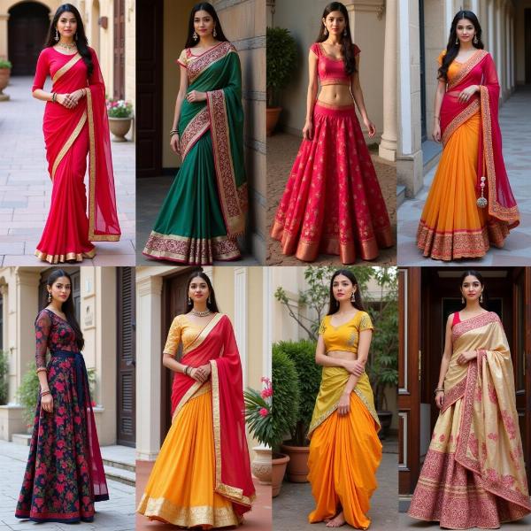 Various Indian Traditional Dresses