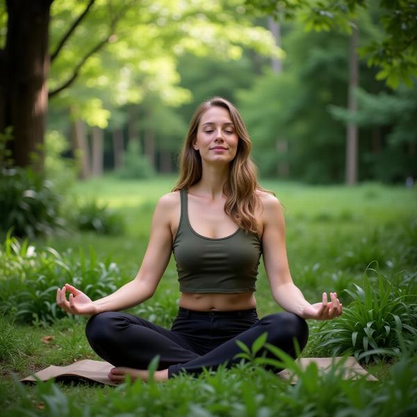 Finding peace through meditation