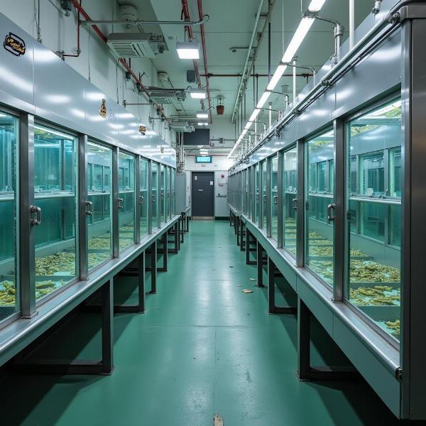 Modern Fish Hatchery in India