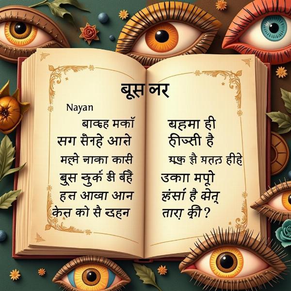 Nayan Meaning in Hindi: Literature and Poetry