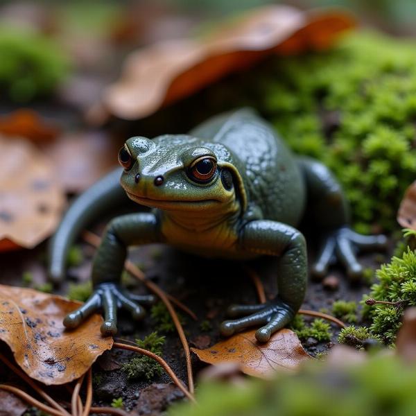 Newt on Land