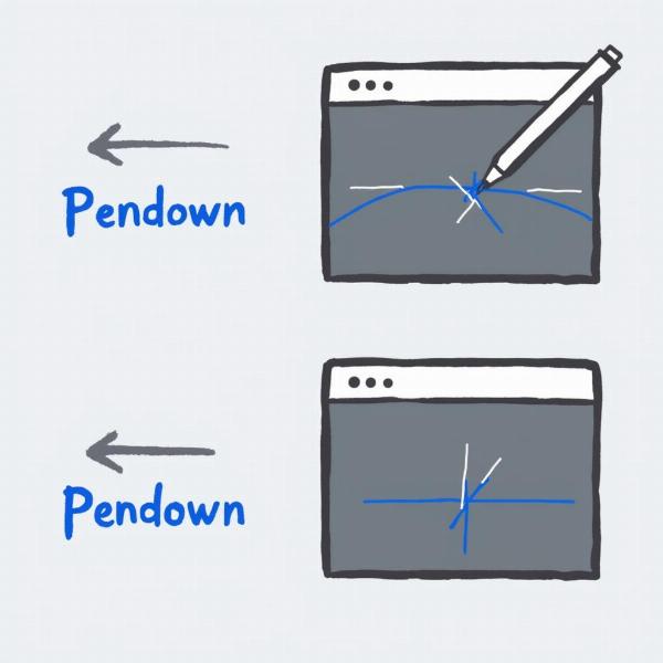 Pendown in Programming