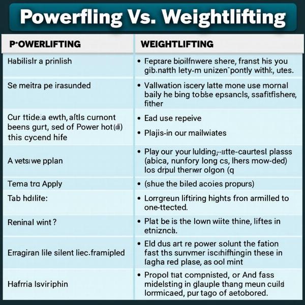 Powerlifting vs. Weightlifting in Hindi