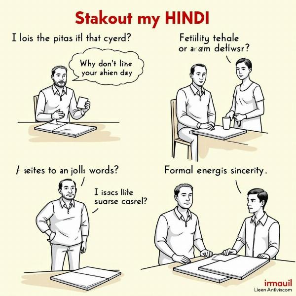 Practical examples of using Hindi equivalents for swearing