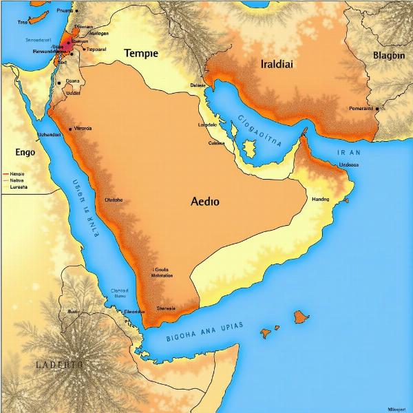 Map of the Pratihara Empire