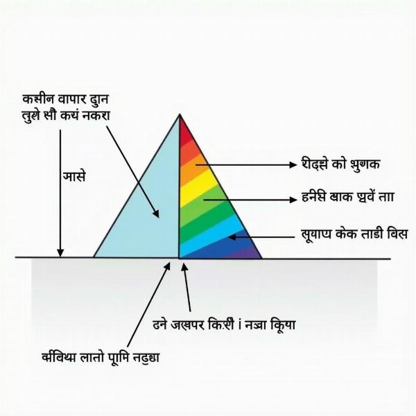 Prism Hindi Meaning Illustration