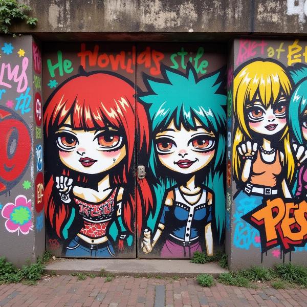 Punk Graffiti Art in India