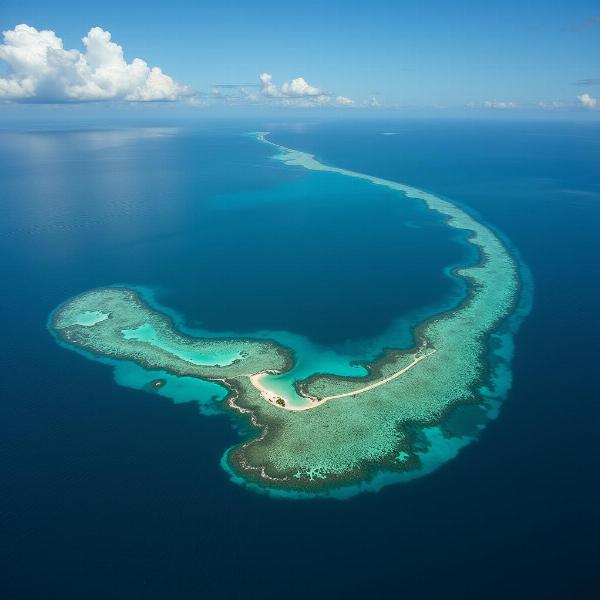 Ram Setu Aerial View