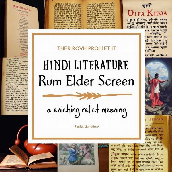 Relict Meanings in Hindi Literature