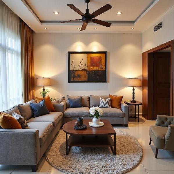 Remodeled Living Room in India