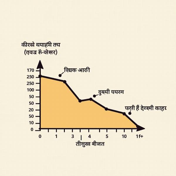 Sagging Economy Graph