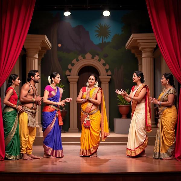 Scripted Meaning in Hindi: Theater Play