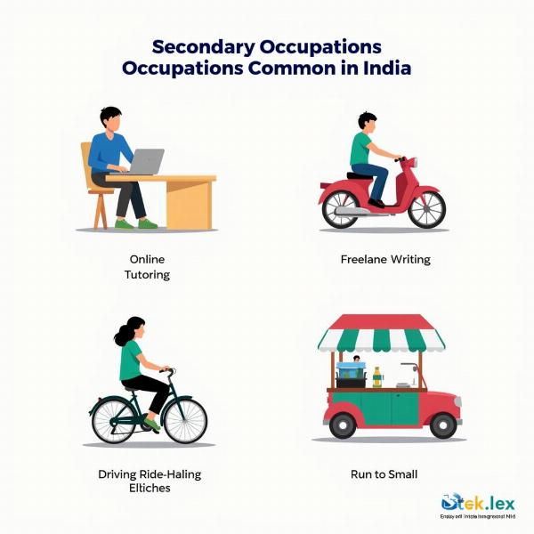 Examples of Secondary Occupations in India