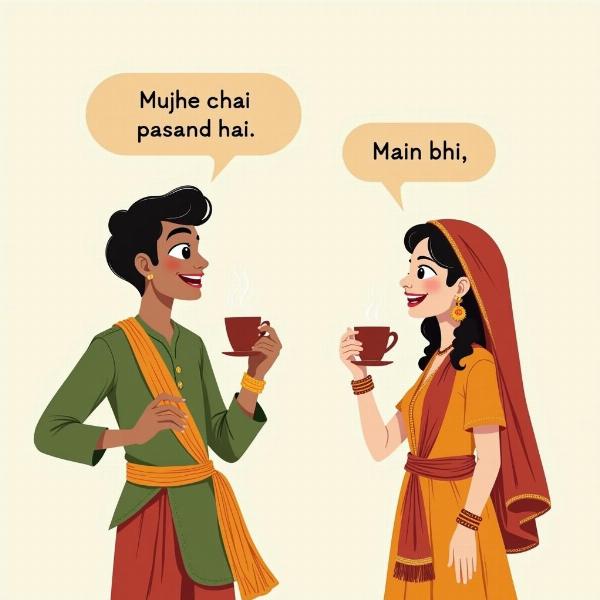 Hindi Conversation Example