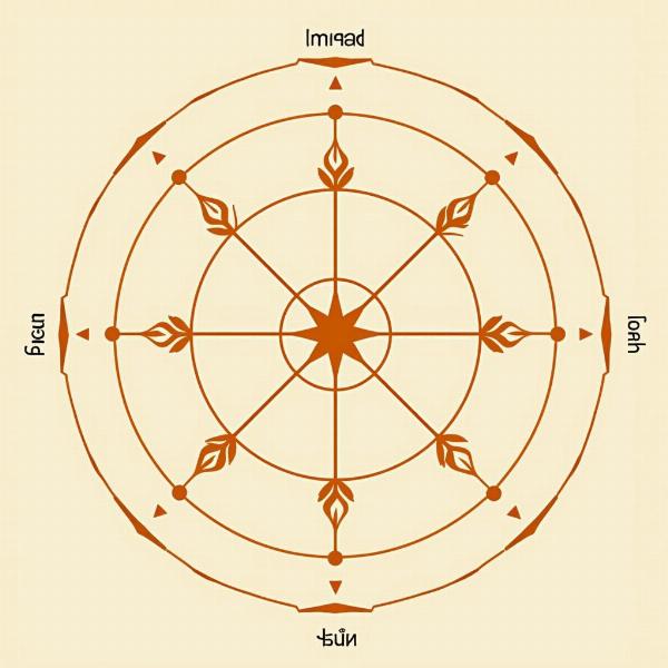 Diagram Illustrating Ten Directions