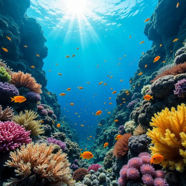 Tropical Coral Reef Ecosystem