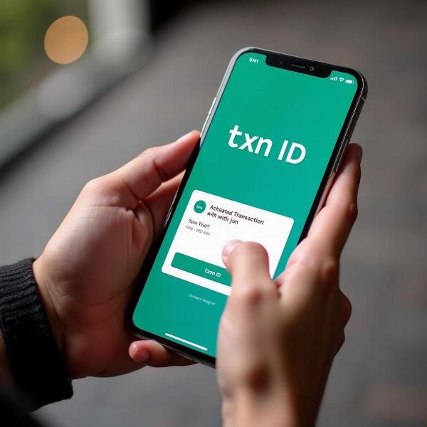 Using "txn" in Mobile Wallets