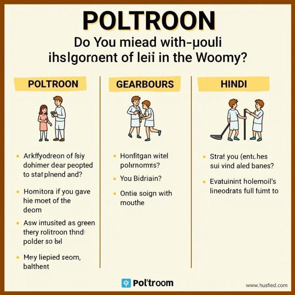 Using Poltroon Correctly Example