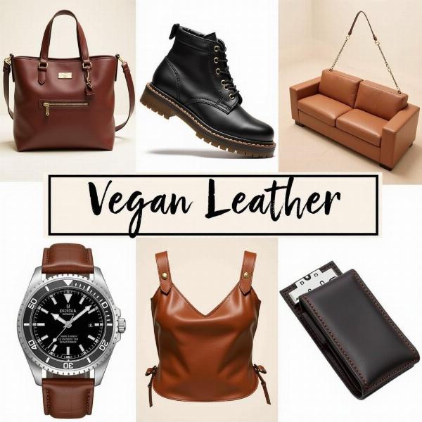 Uses of Vegan Leather in Everyday Products