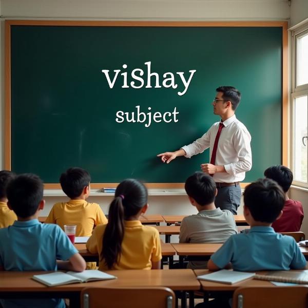 Understanding "Vishay" in Hindi