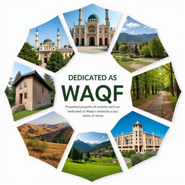 Examples of Waqf Properties