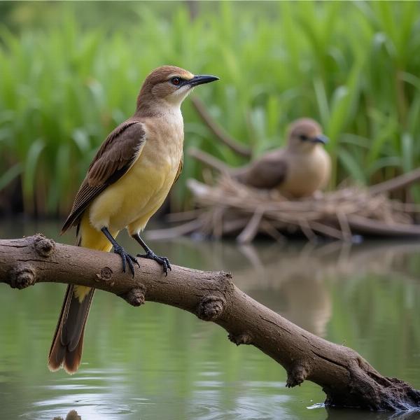 Weaver Bird and Nature