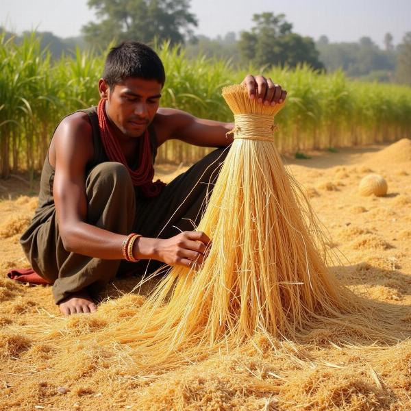 Winnowing Grain